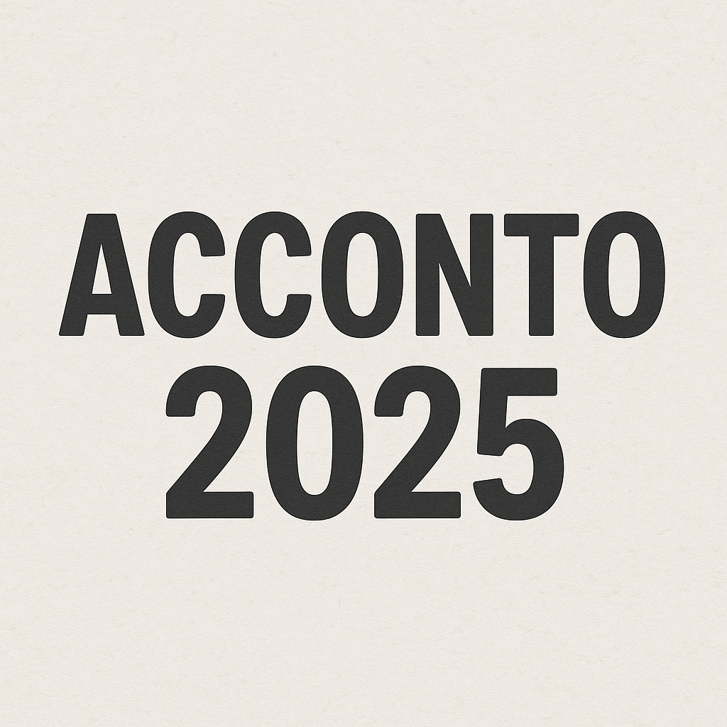 Secondo Acconto delle Imposte 2025