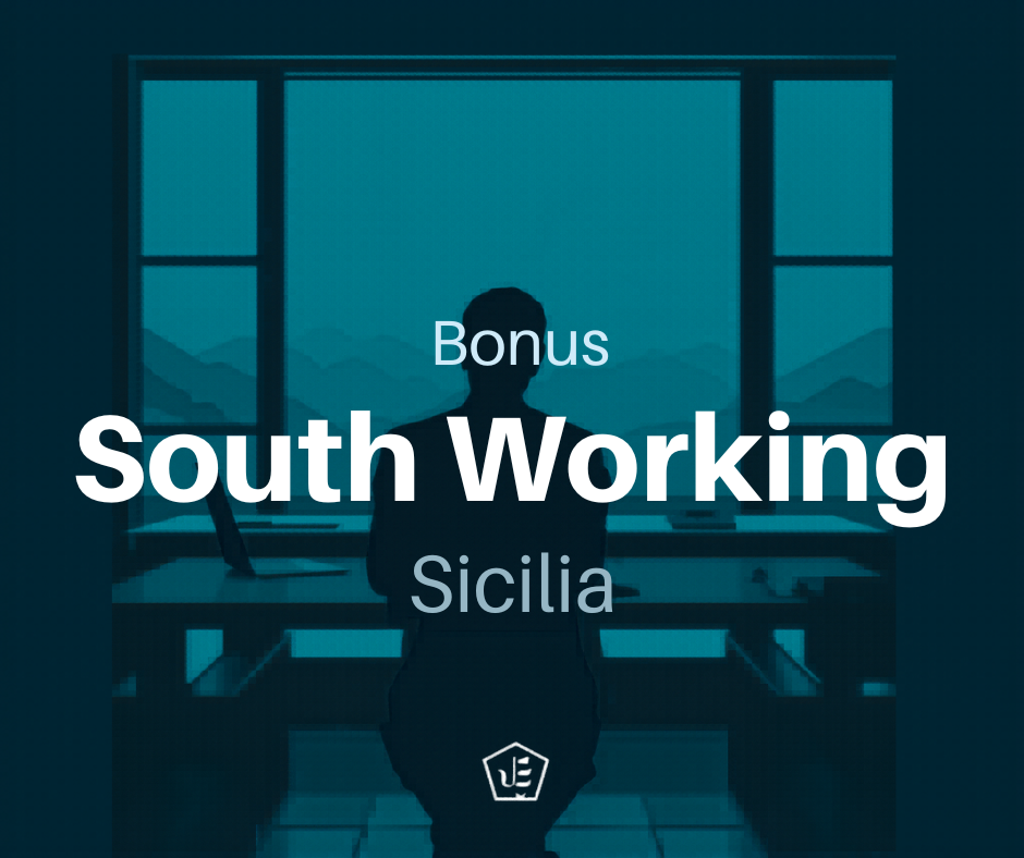 Bonus South Working Sicilia 2026: smart working a Catania con incentivo IRFIS fino a 30.000 euro